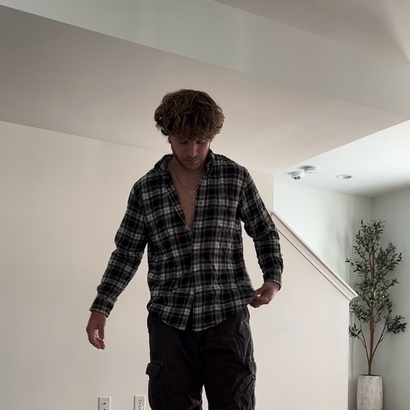 Earth Tone Flannel - Picture 1 of 1